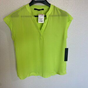 Women's neon green blouse- s